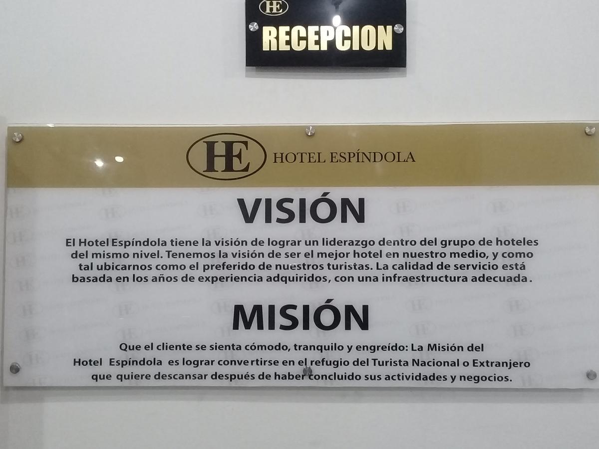 Hotel Espindola Tulcán Exterior photo